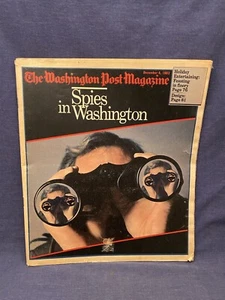 Washington Post Magazine Dec 4 1983 Spies in Washington Rolex Ad s Fashion Gifts - Picture 1 of 9