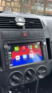 Volkswagen MK4 MK3 Golf Polo android stereo carplay double din 32GB+2GB VW - Picture 1 of 7