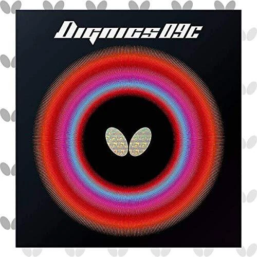 Butterfly Dignics 09c Table Tennis Ping Pong Rubber Black/red 2.1