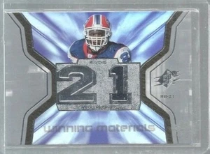 2007 SPx Winning Materials Jersey Number #WMWM Willis McGahee (ref42535) - Picture 1 of 1