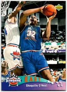 1992-93 UD cubierta superior #424 Shaquille O'Neal corte de radiocontrol - ¡envío gratuito! - Imagen 1 de 2