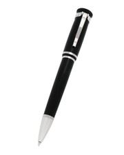 ALFRED DUNHILL LONDON SENTRYMAN BALLPOINT PEN BLACK RESIN & STAINLESS $295