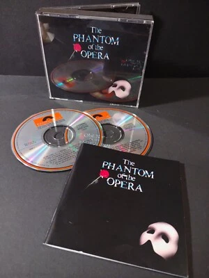 The Phantom of the Opera 2 CD Set w/Book Original London Cast Recording 1987  - Image 1 of 4