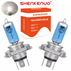 H4 9003 High & Low Beam Halogen Headlight Bulb 12V -150% More Light- pack of 2 - Picture 1 of 11
