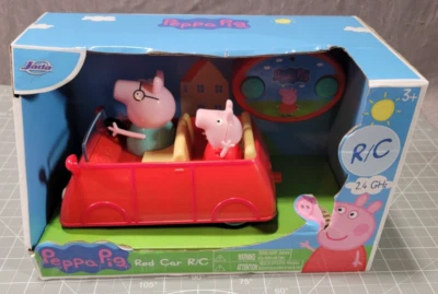 Peppa Pig Red Car R/C Remote Control Vehicle Jada New in Box - Image 1 of 4