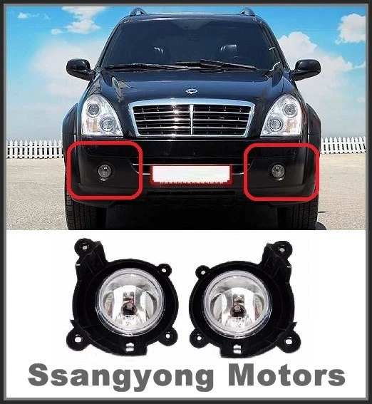 GENUINE FOG LIGHT LAMP ASS'Y LH ; RH  2pc for SSANGYONG REXTON  (2006~2012) - Image 1 of 1