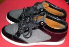 Genuine Jimmy Choo Of London Black Patent And Grey Trainers Size 5 38