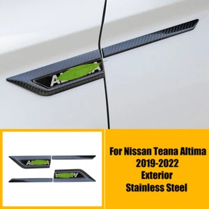 Cubierta de guardabarros de puerta delantera de fibra de carbono para Nissan Teana Altima 2019-2022 - Imagen 1 de 8