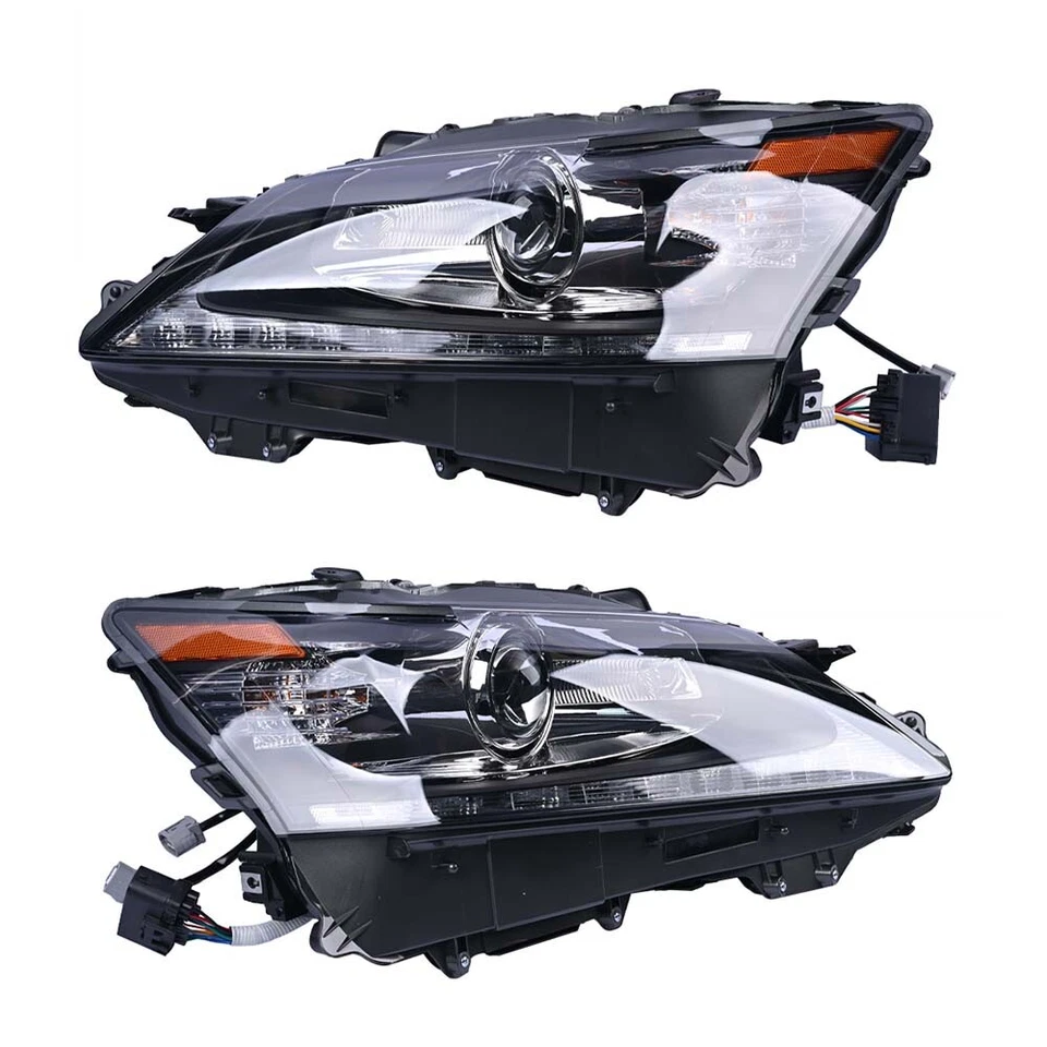 Se adapta a Lexus GS350 GS450h 2013-2015 HID sin faros proyectores AFS LED DRL Foto 1 de 4
