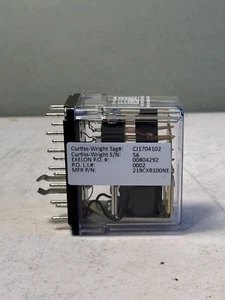 STRUTHERS-DUNN 219CXB100NE 115/125V-DC PLUG-IN RELAY - Picture 1 of 4