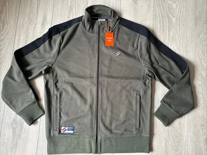 Superdry Nuevo Hombre Regular Fit Verde Oscuro XL Track Jacket PVP 59,99 € - Imagen 1 de 4