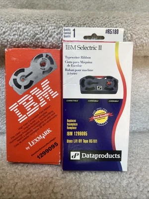 Lexmark - IBM Film Ribbon #129905 & IBM SelectrIc II CORRECTABLE RIBBON R5180 - Image 1 of 4