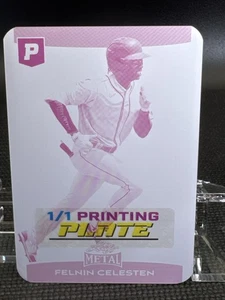 2025 Leaf Metal Pristine Felnin Celesten Magenta Printing Plate 1/1 - Picture 1 of 2
