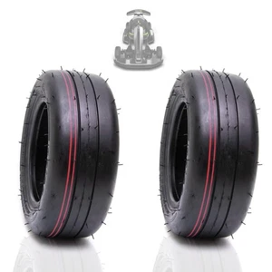 2 PCS 80/60-5 Tubeless Tire fit  Segway Ninebot Electric Gokart Front  Wheel - Picture 1 of 6