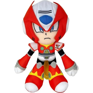 Mega Man ZERO - 8&quot; Zero Peluche (Mega Man Rosso) - Great Eastern - Foto 1 di 2