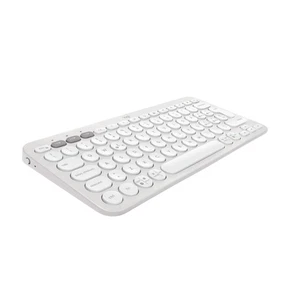 Logitech Pebble Keys 2 K380s - QWERTY Italian Layout, White - Picture 1 of 10
