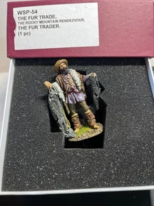 Nuevas figuras John Jenkins WSP-54 comerciante de pieles JJ Designs Rocky Mountain Rendezvous - Imagen 1 de 3