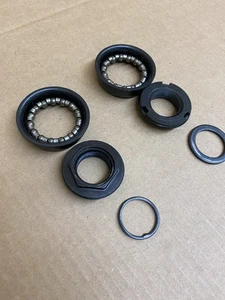 Black loose ball vintage bmx bottom bracket nice GT04772 cycling - Picture 1 of 3