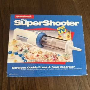 Hamilton Beach Super Shooter 80000 Cordless Cookie Press Food Decorator - Picture 1 of 8