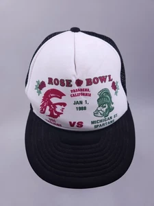 Vintage Rose Bowl 1988 Snapback Hat USC Trojans vs Michigan St. Spartans - Picture 1 of 15