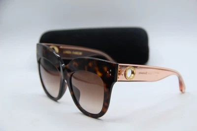 NEW LINDA FARROW DUNAWAYLFL/1049/5 TORTOISE GRADIENT SUNGLASSES W/CASE 56-20 - Image 1 of 4