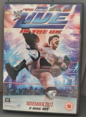 WWE Live in the UK November 2012 DVD 2-disc set - Punk, Cena, The Rock, Warrior - Image 1 of 4
