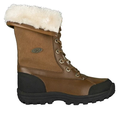 Botas de vestir informales Lugz Tambora WTAMGS-2452 marrón sintético con cordones 6 Foto 1 de 4