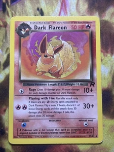 Dark Flareon 35/82 Team Rocket Non Holo Pokemon TCG - Picture 1 of 2