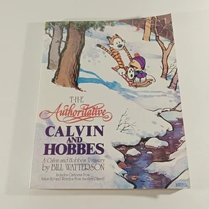 The Authoritative Calvin and Hobbes de Bill Watterson - Libro de bolsillo vintage - Imagen 1 de 9