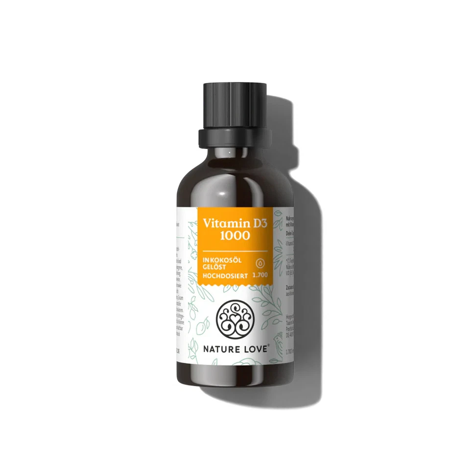 Vitamin D3 1000 Tropfen - 1.700 Tropfen_für über 1 Jahr - Bild 1 von 1