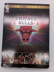 NBA Dynasty Series - Chicago Bulls: The 1990s (DVD, 2004, 4-Disc Set)- JORDAN - Foto 1 di 10