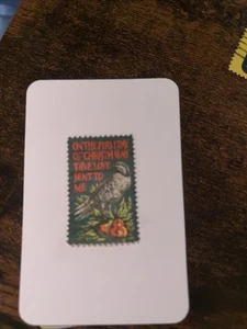 Vintage Christmas Stamp - Picture 1 of 1