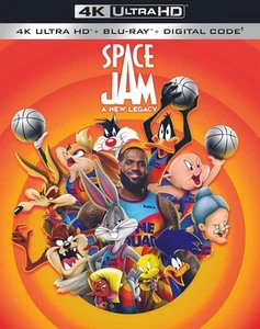 Space Jam: A New Legacy (4K Ultra HD + Blu-ray + Di (4K UHD Blu-ray) (US IMPORT) - Picture 1 of 3