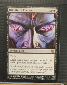mtg DICTATE OF EREBOS LP Journey Into Nyx 65/165 -Argo- - Picture 1 of 4