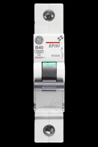 GENERAL ELECTRIC 40 AMP CURVE B 10kA MCB SCHUTZSCHALTER EP101 672335 - Bild 1 von 6