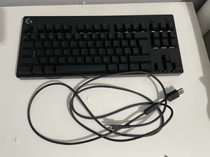 Logitech G Pro TKL Mechanical Keyboard Wired, RGB, Blue clicky switches (Used) - Picture 1 of 2