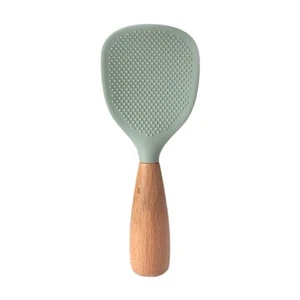 Cuchara de arroz verde leche de silicona, celebridad de Internet, antiadherente3884 - Imagen 1 de 10