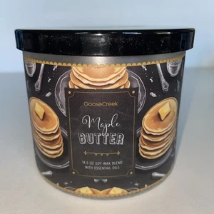 Candela Goose Creek BURRO D'ACERO 14,5 oz bicchiere stoppino triplo - Foto 1 di 4