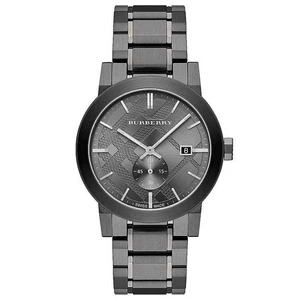 Burberry BU9902 Die City Waffenmetall ZifferblattStahl Herren Uhr - Bild 1 von 3
