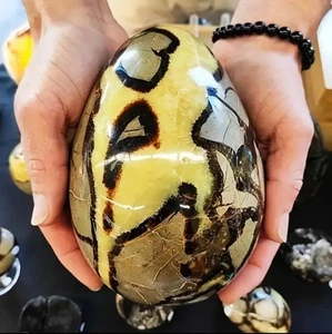 225g Septarian Egg Dragon Stone crystal Carving For Decoration & Special Gift - Picture 1 of 15
