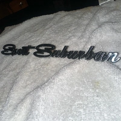 Placa de identificación de puerta trasera Plymouth Fury Sport 1968 suburbana 2841434 nuevo en stock Foto 1 de 4