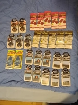 Variety Of Car Air Freshener Little Trees, California Scents, Refresh Vent Clips - Image 1 of 4