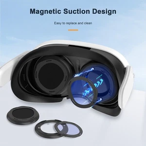Magnetic Frame Lens Frame For Meta Quest 3 VR Glasses Headset Accessories - Picture 1 of 14