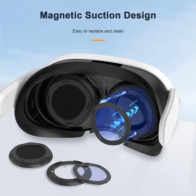 Magnetic Frame Lens Frame For Meta Quest 3 VR Glasses Headset Accessories - Image 1 of 4