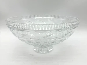 Waterford Crystal Ring of Kerry Footed Bowl 11" Romance Ireland Designers - Picture 1 of 6