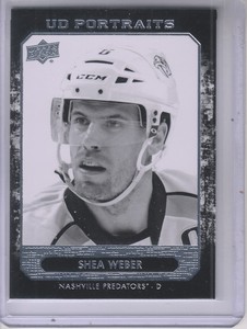 2014-15 Upper Deck UD Portraits #P14 Shea Weber