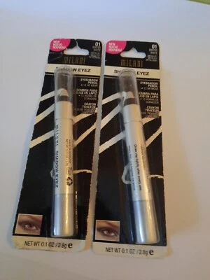 2 lápis de sombra Milani Shadow Eyez #01 branco inverno no pacote  - Imagem 1 de 4