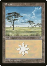 Plains (Clouds Right) | MtG Magic Portal | English | Heavily Played