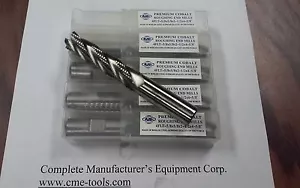 5/8x2-1/2" M42 cobalt roughing end mills long 5pcs for $96.00 #1002-CO-58L-new - Picture 1 of 3