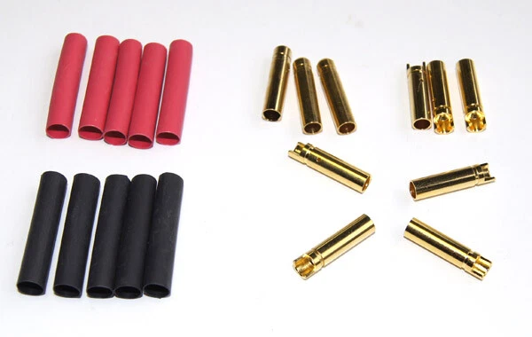 (1,29 EUR/Stück) Jeti - Goldbuchse 4mm (10er Pack) - Bild 1 von 1